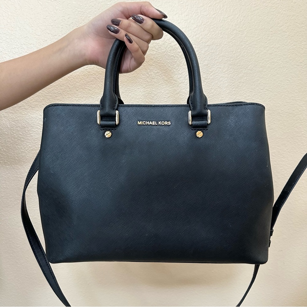 Authentic Michael Kors Leather Handbag